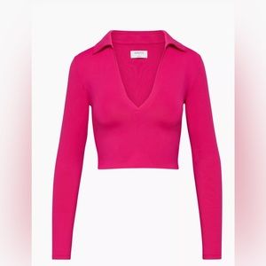 Contour Polo Longsleeve (L - NWT)